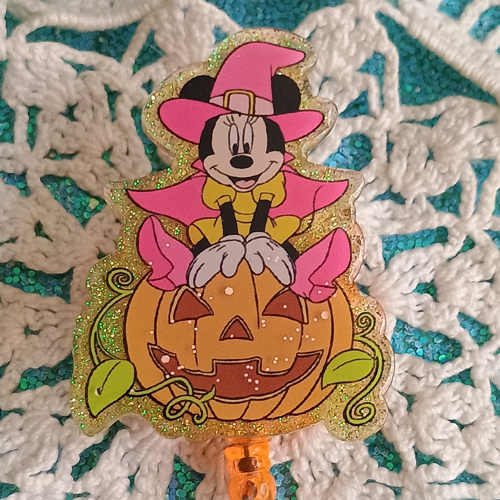 Halloween badge reel